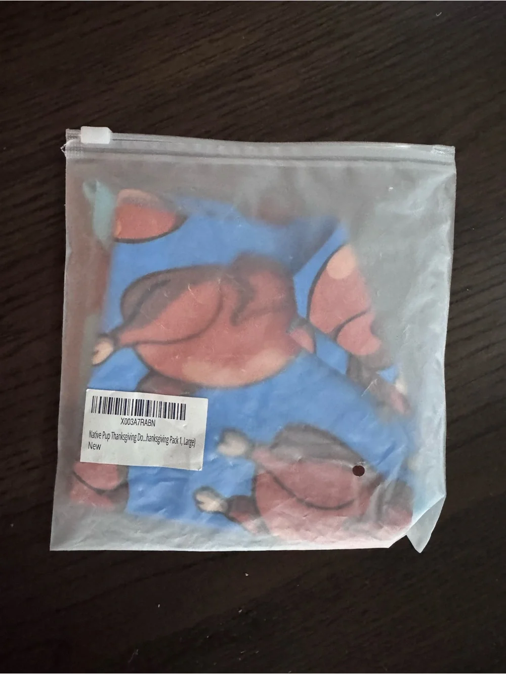 NWT NativePup 'Leg Day' and Turkey Blue Bandana Puppy Dog Scarf - Large